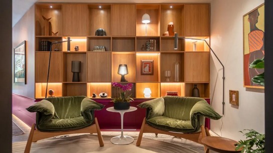 Ambiente de 20m² tem como proposta desbravar o conceito de um escritório tradicional.